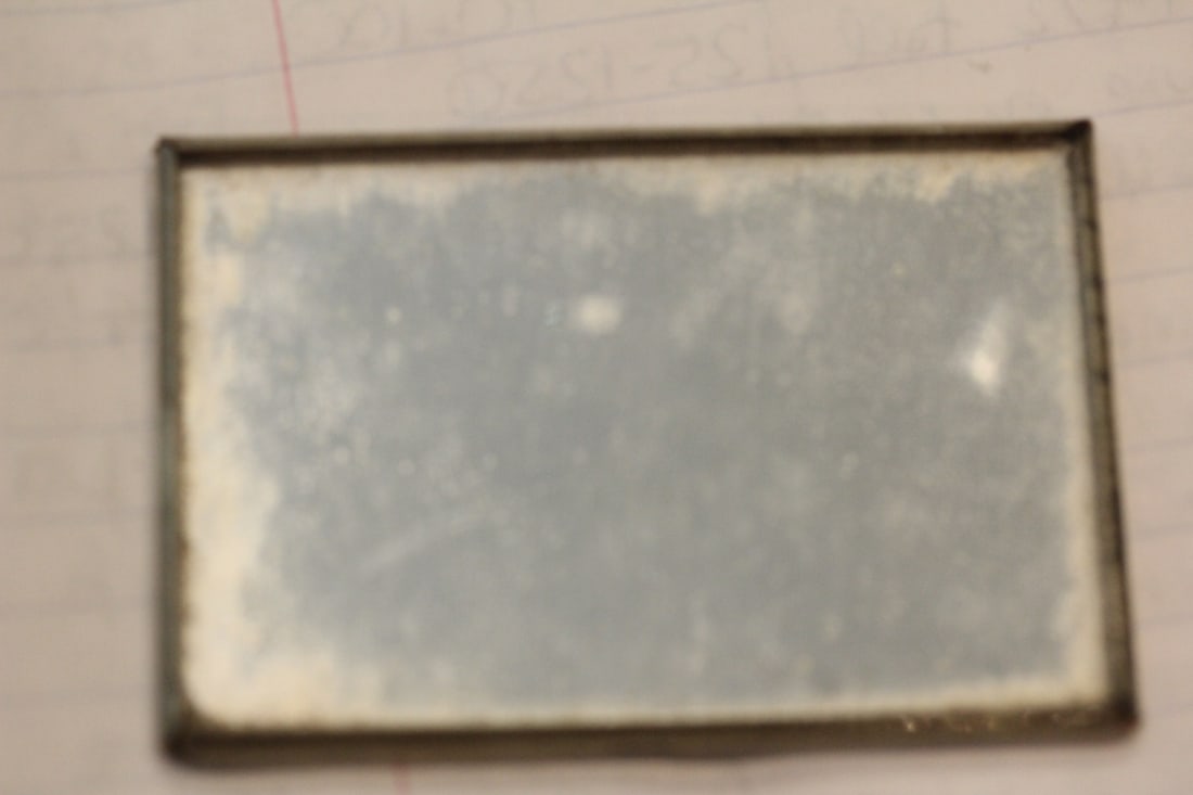 Vintage Risque Celluloid Mirror - 2