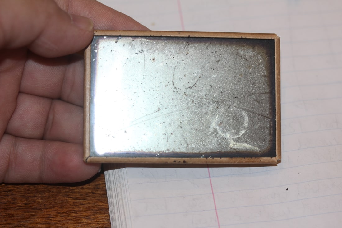 Vintage Risque Celluloid Mirror - 2