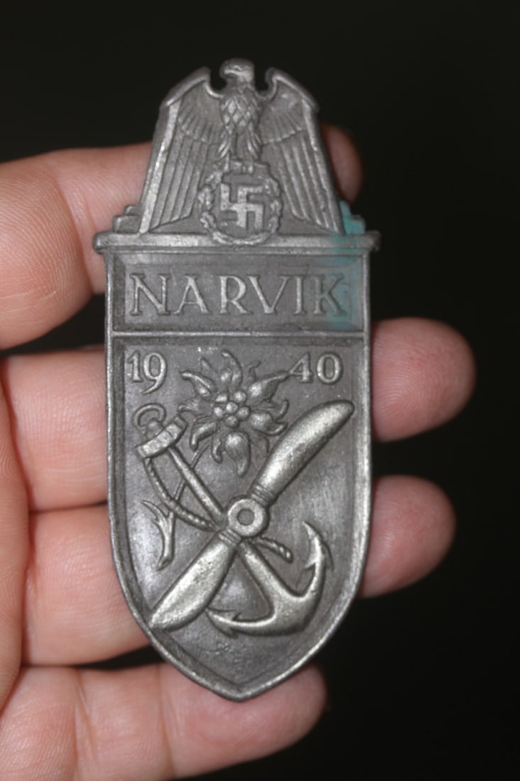 WWII Era German Military Pin: 3 1/2" long