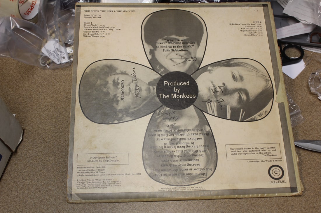 The Monkeys LP: Colgmes