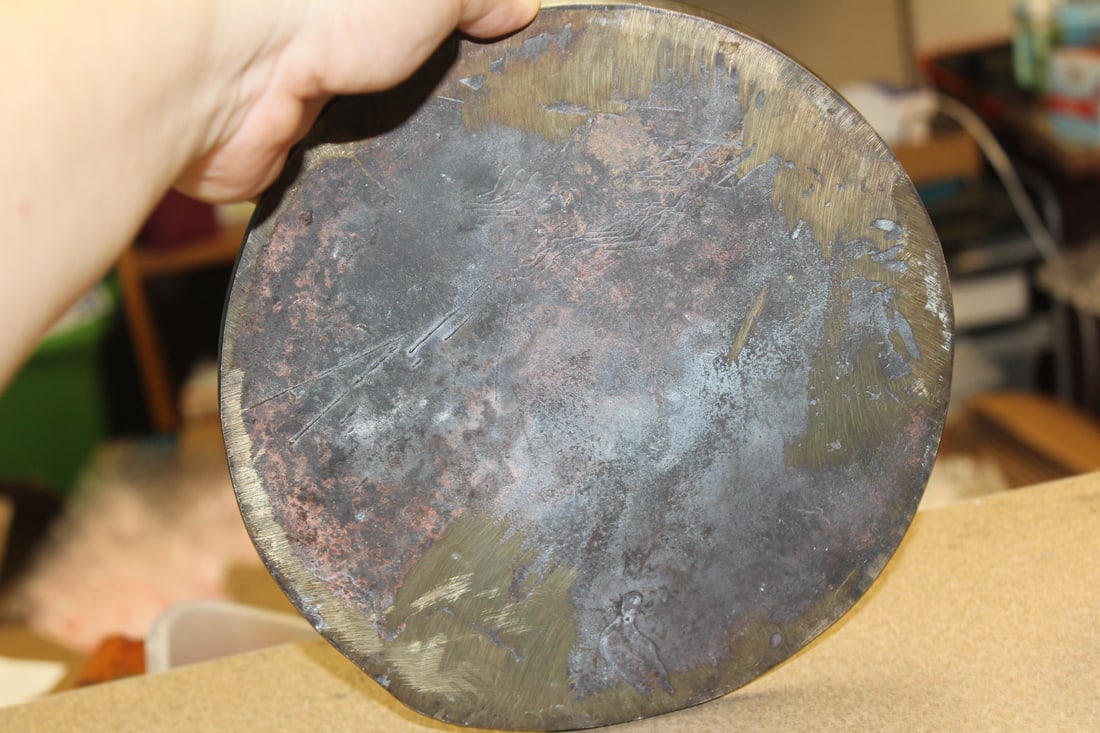 Signed Bronze Plaque - 6