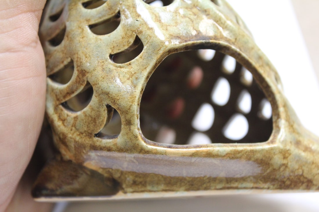 Ceramic Owl Lamp/Light - 4