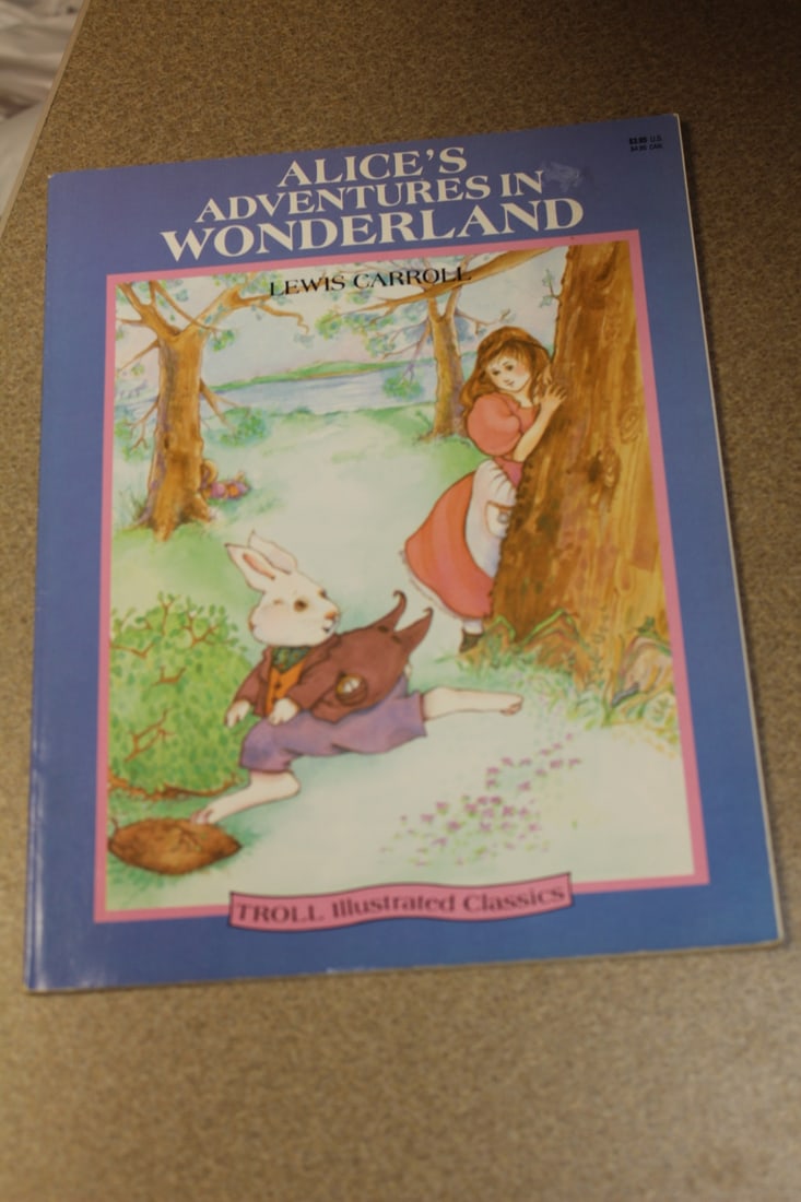 Softcover Book: Alice's Adventures in Wonderland (1 of 4)