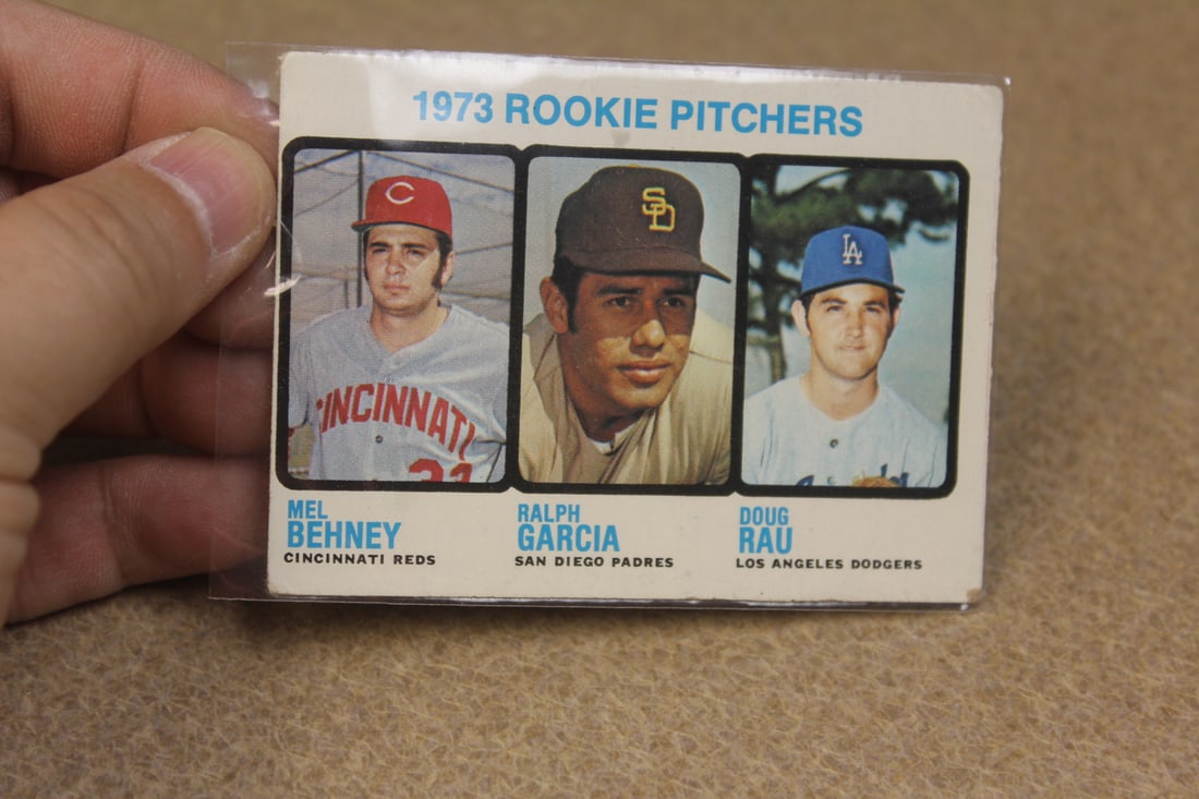 1973 Rookie pitchers baseball cards: as shown