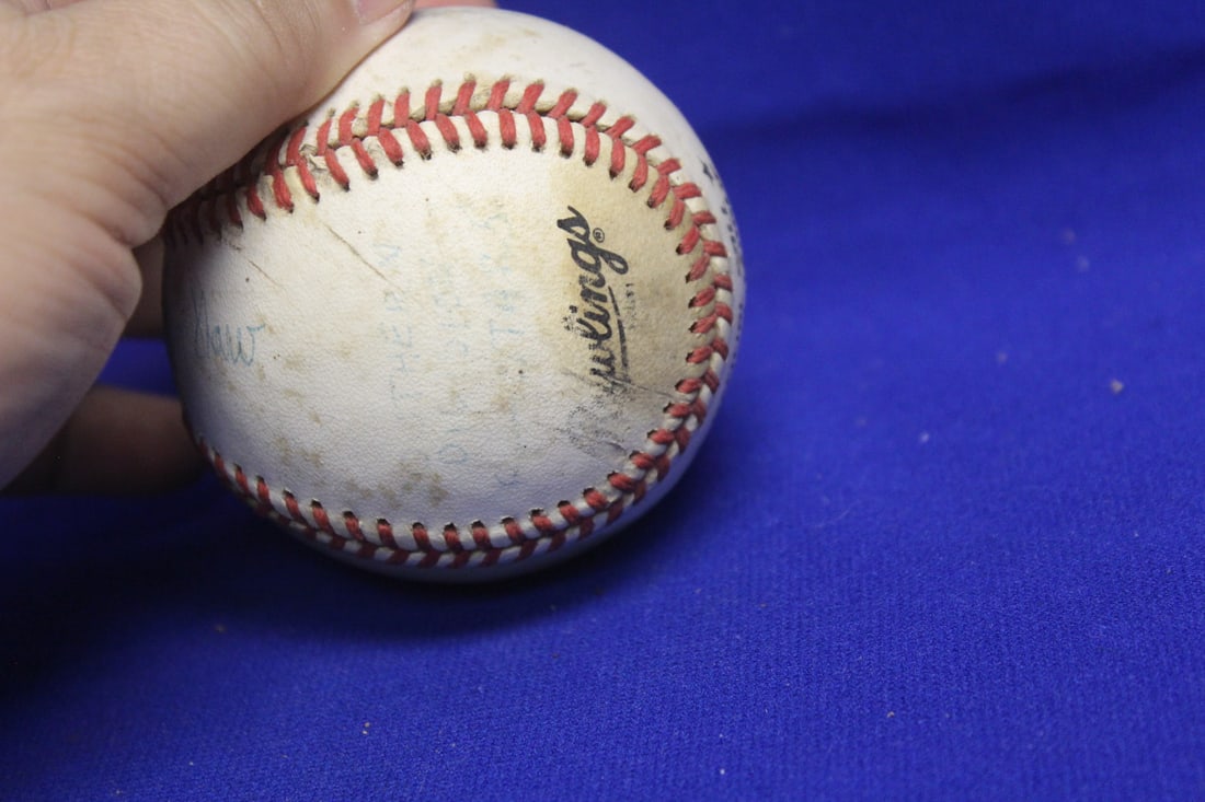 Signed Baseball - 2