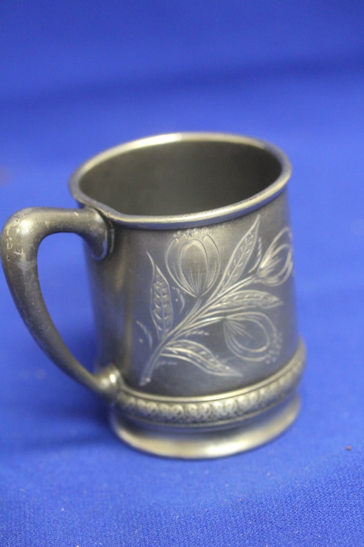 Wilcox Silverplated Etching Cup - 2
