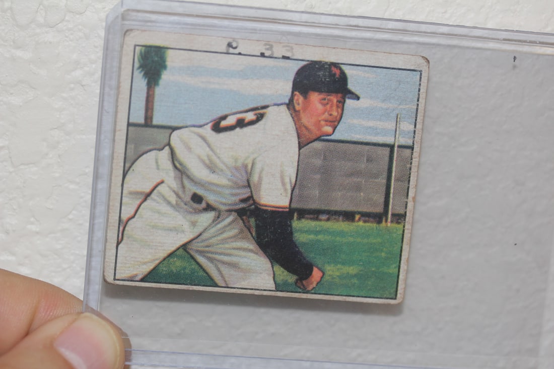 1950 Jack Kramer Baseball Card (1 of 2)