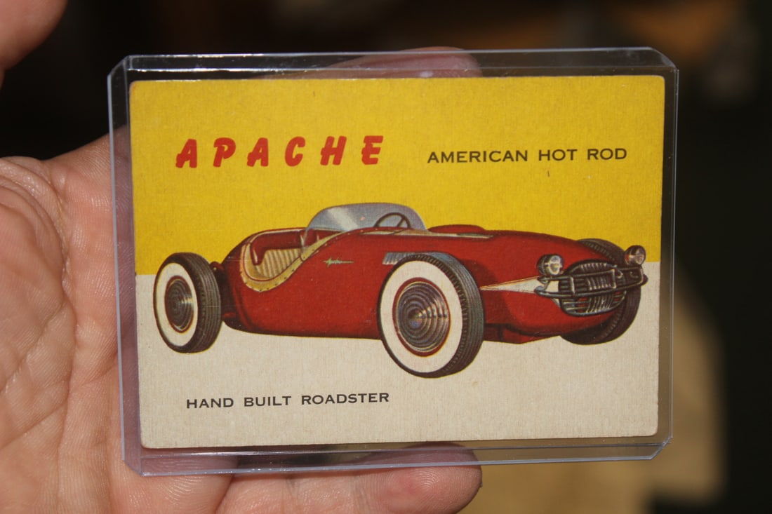 1950's Topps Sports Car Card Apache: as shown