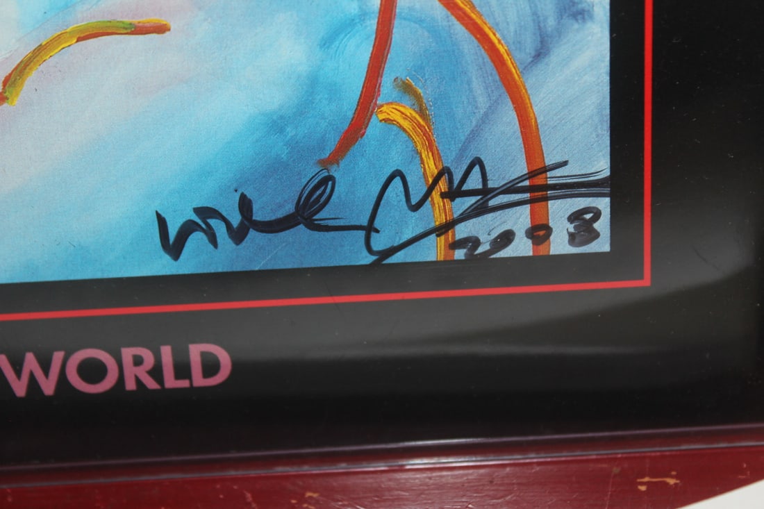 Signed Peter Max Print - 2