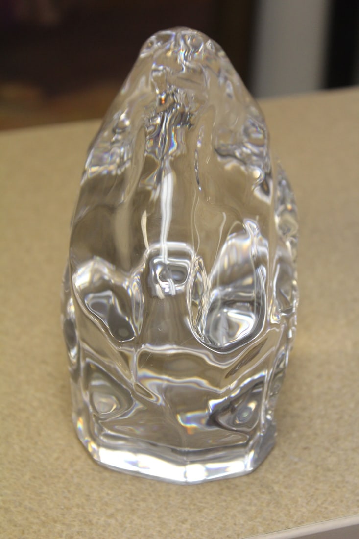 Signed Orrefors Bear - 4