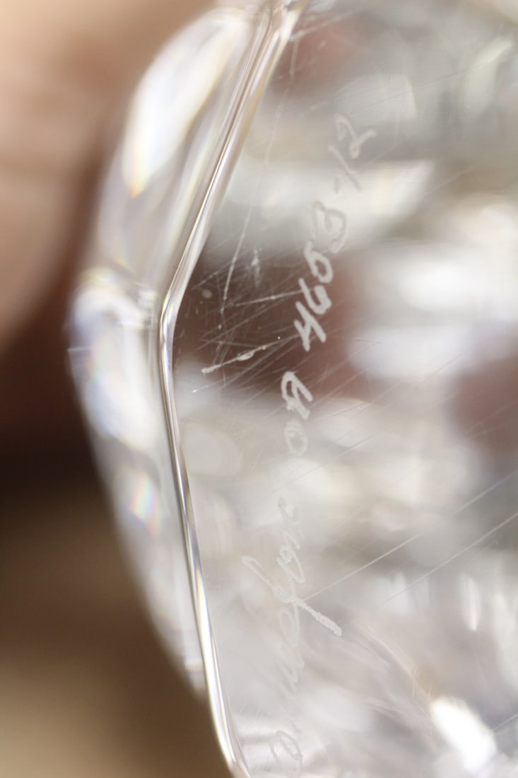 Signed Orrefors Bear - 6