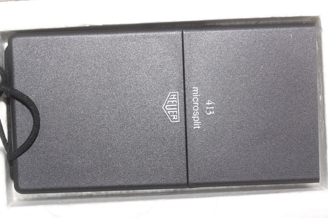 Heuer Microsplit Meter: nottested to see if works or not