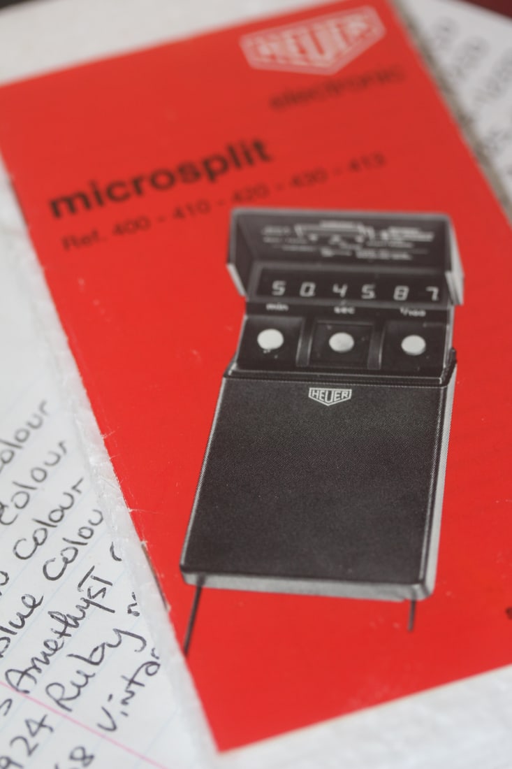 Heuer Microsplit Meter - 2