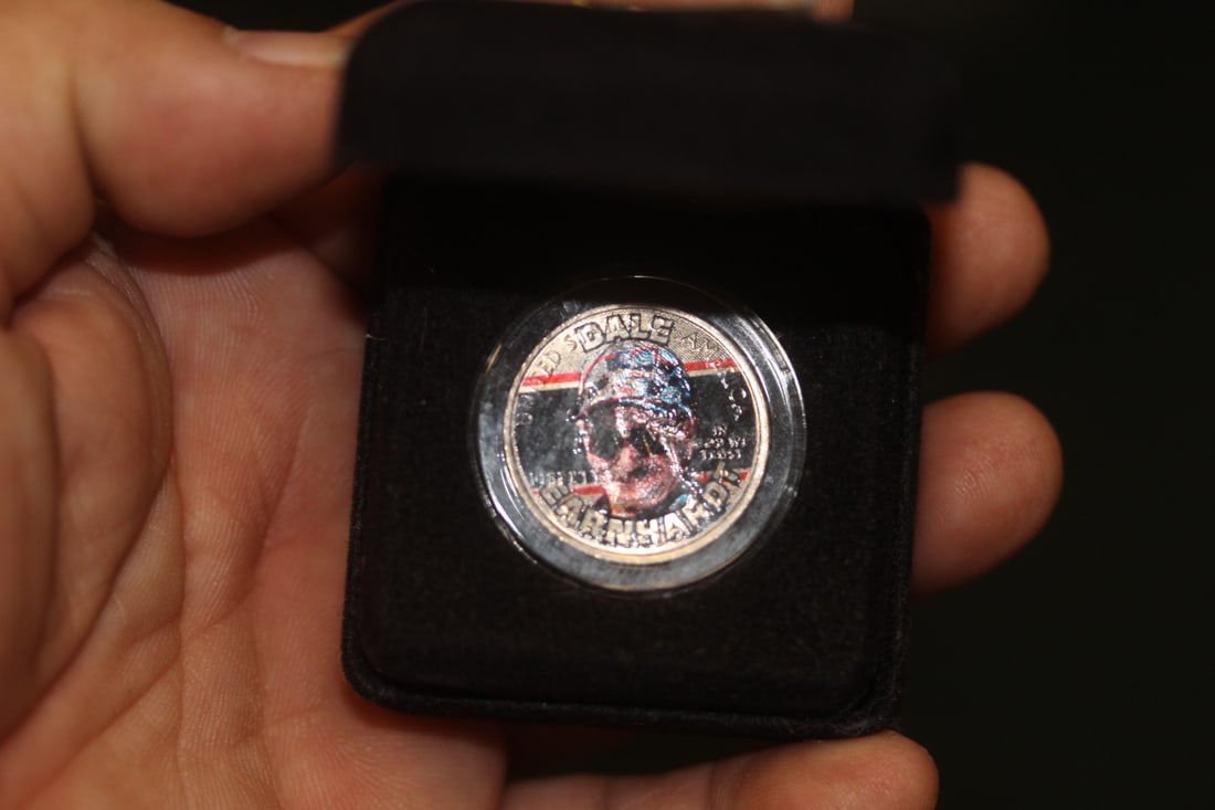 Dale Earnhardt Colorized Quarter (1 of 2)