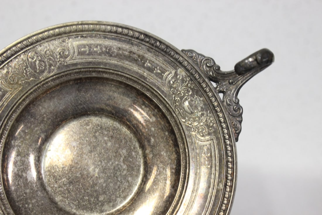 A Silverplated Tray - 2