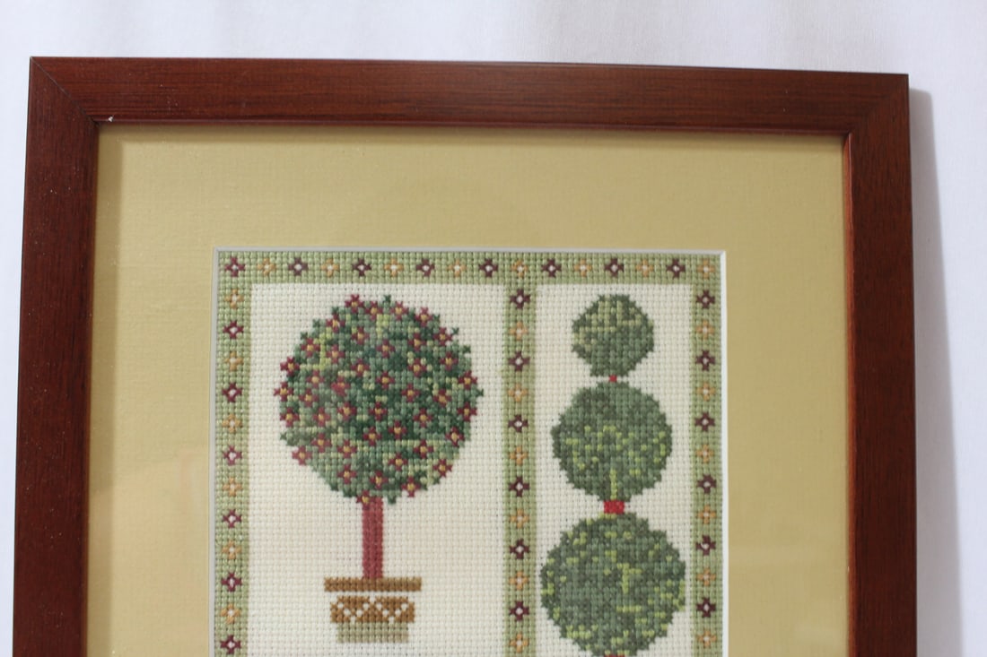 A Framed Needlepoint - 2