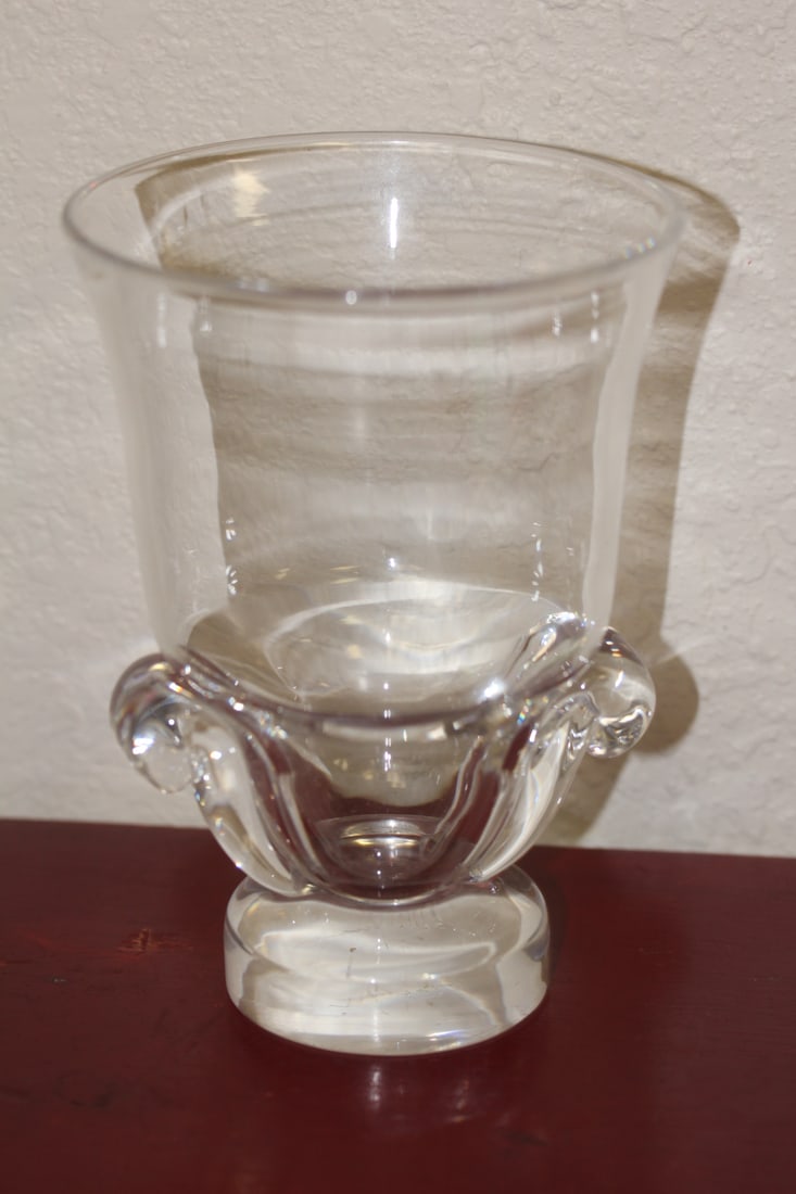 Signed Steuben Vase: 6 inches tall