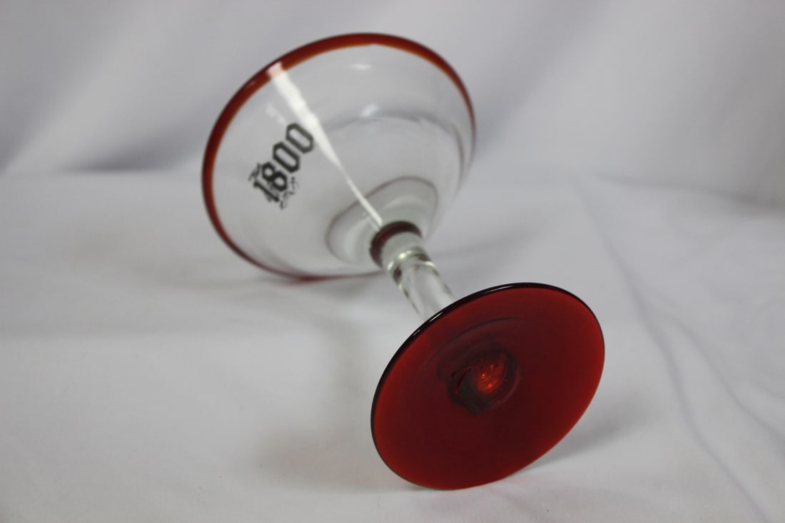 A Ruby Red Stem Cup - 2