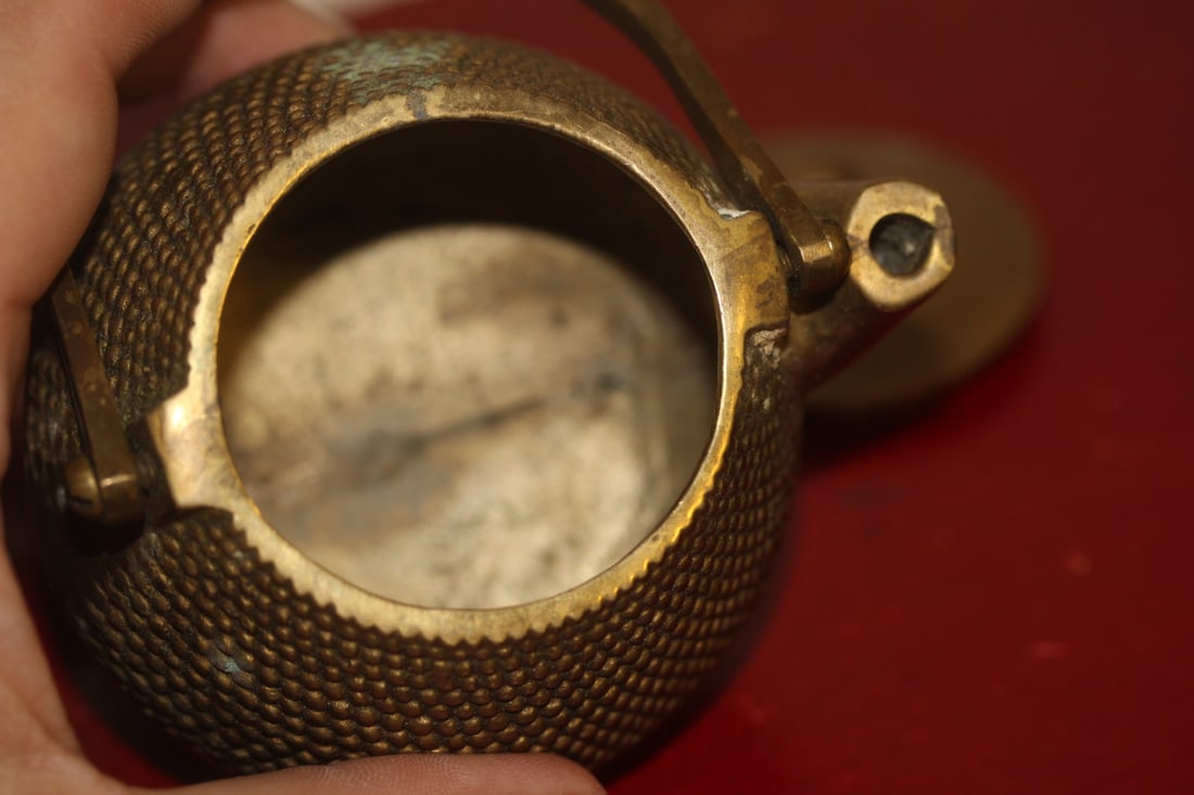 Small Brass Teapot - 6