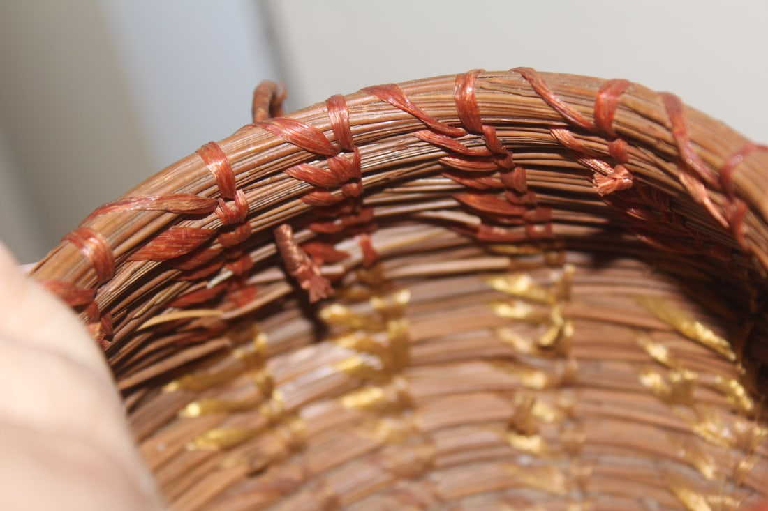Pine Needle Basket - 4