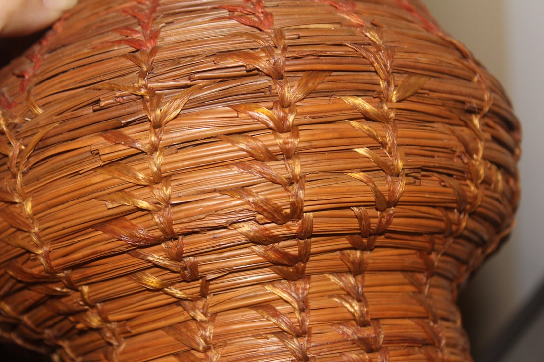 Pine Needle Basket - 5