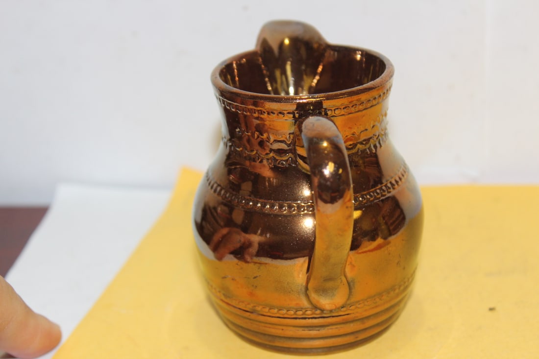 A Ceramic Lusterware Pitcher - 2