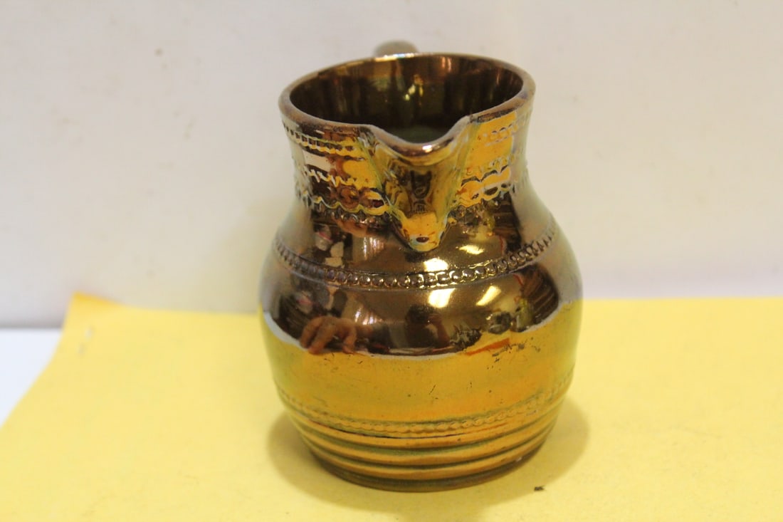 A Ceramic Lusterware Pitcher - 4