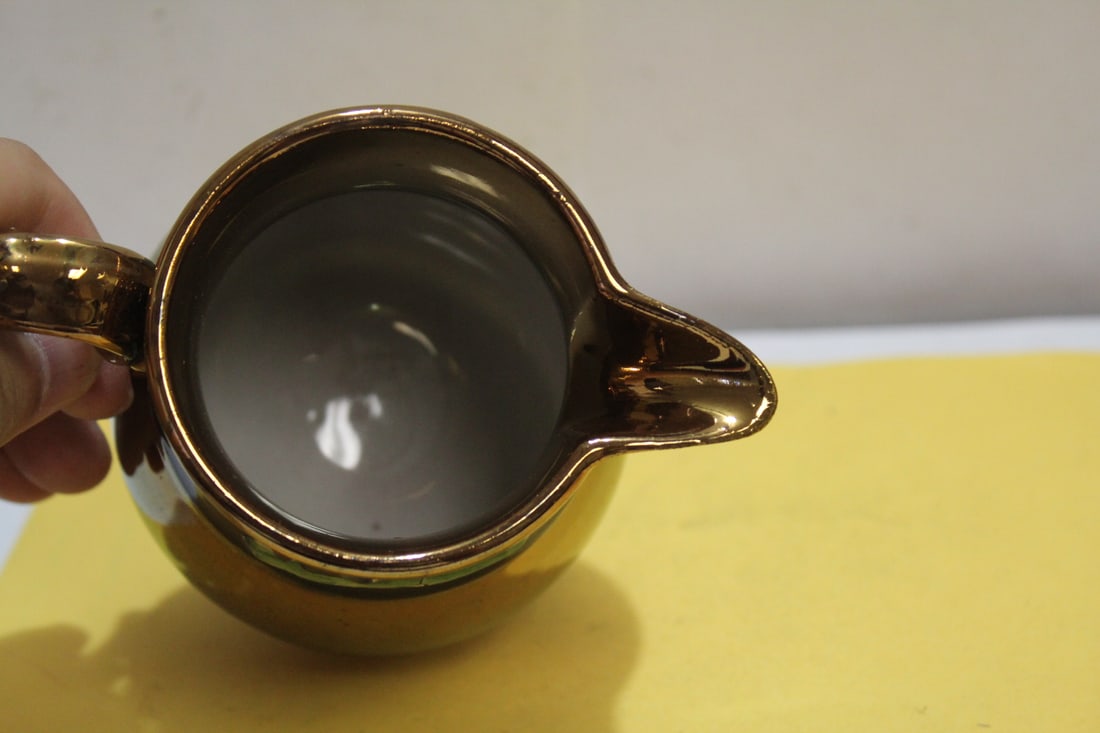 A Ceramic Lusterware Pitcher - 5