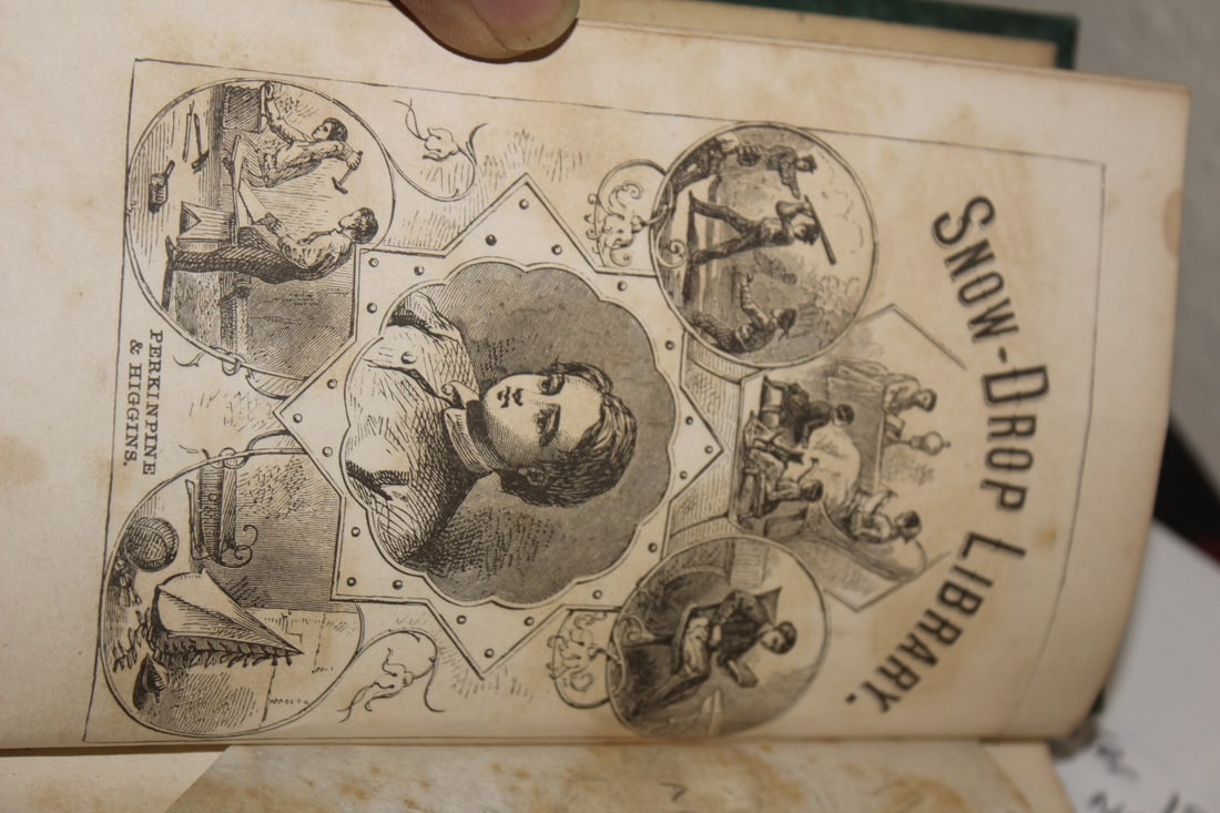 Antique Hardcover Storybook: "The New Chair" - 19th century