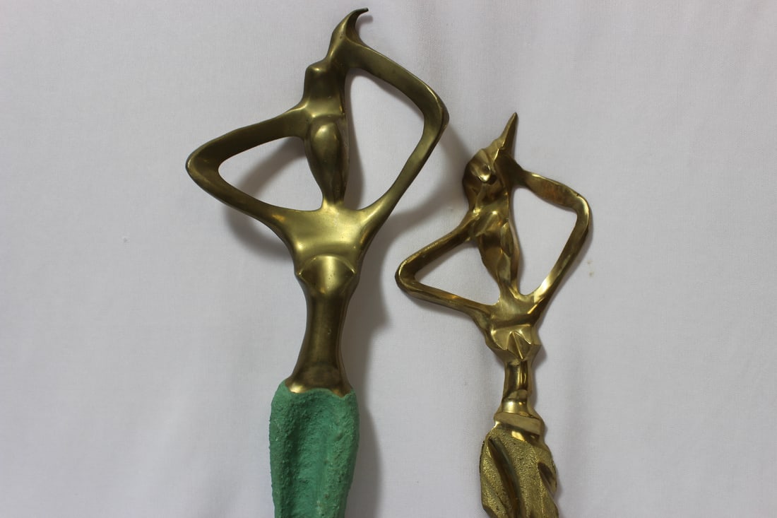 Two Brass Figures - 2