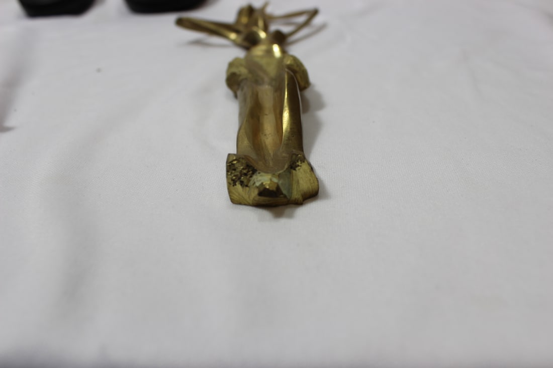 Two Brass Figures - 4