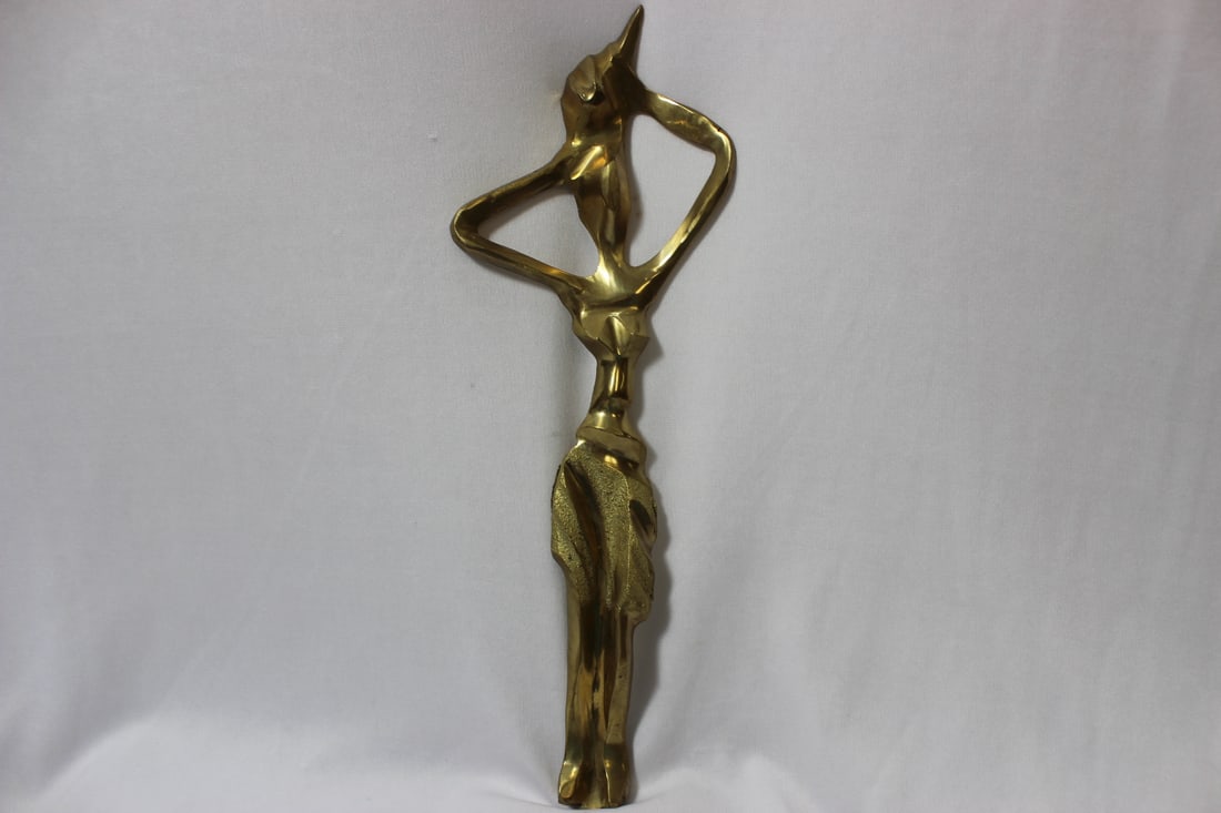 Two Brass Figures - 6