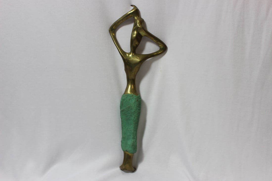 Two Brass Figures - 9