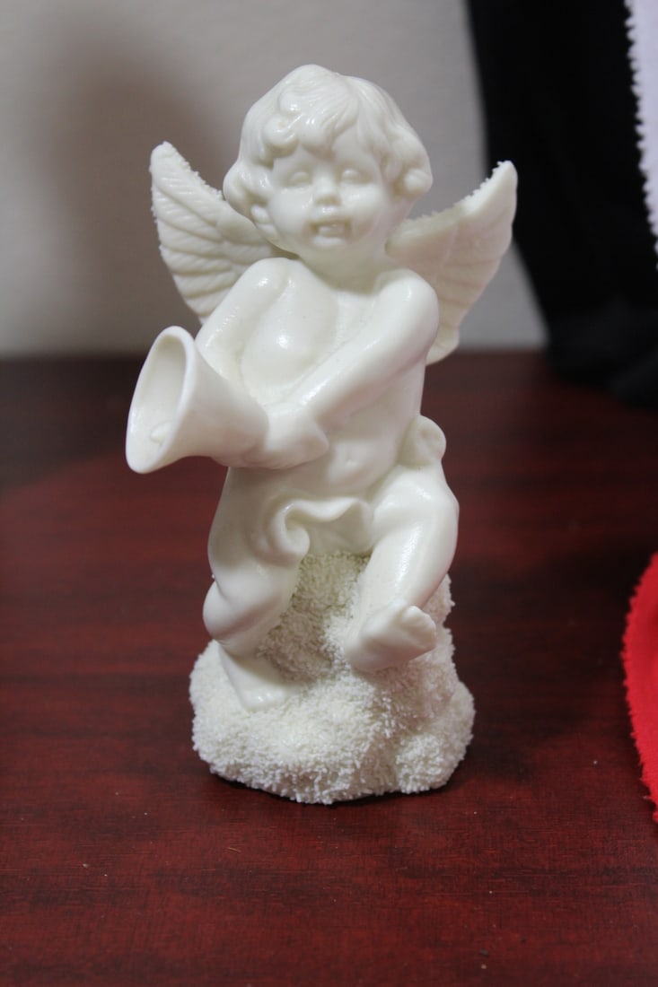 A Signed Angel: 5" tall