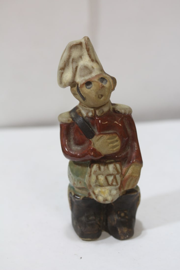 A TreMar Pottery Soldier: 5 1/2" tall