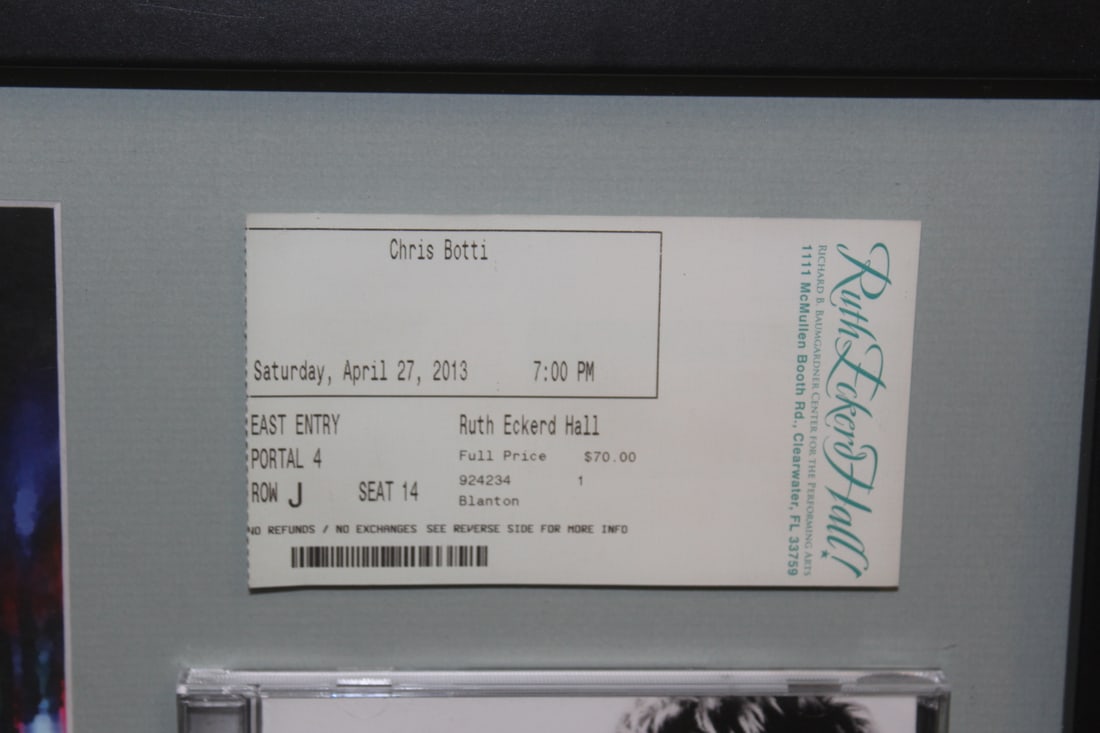 Signed Chris Botti CD - 3