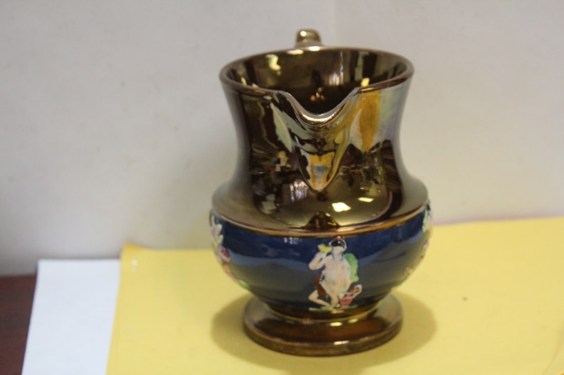 A Ceramic Lusterware Pitcher - 2