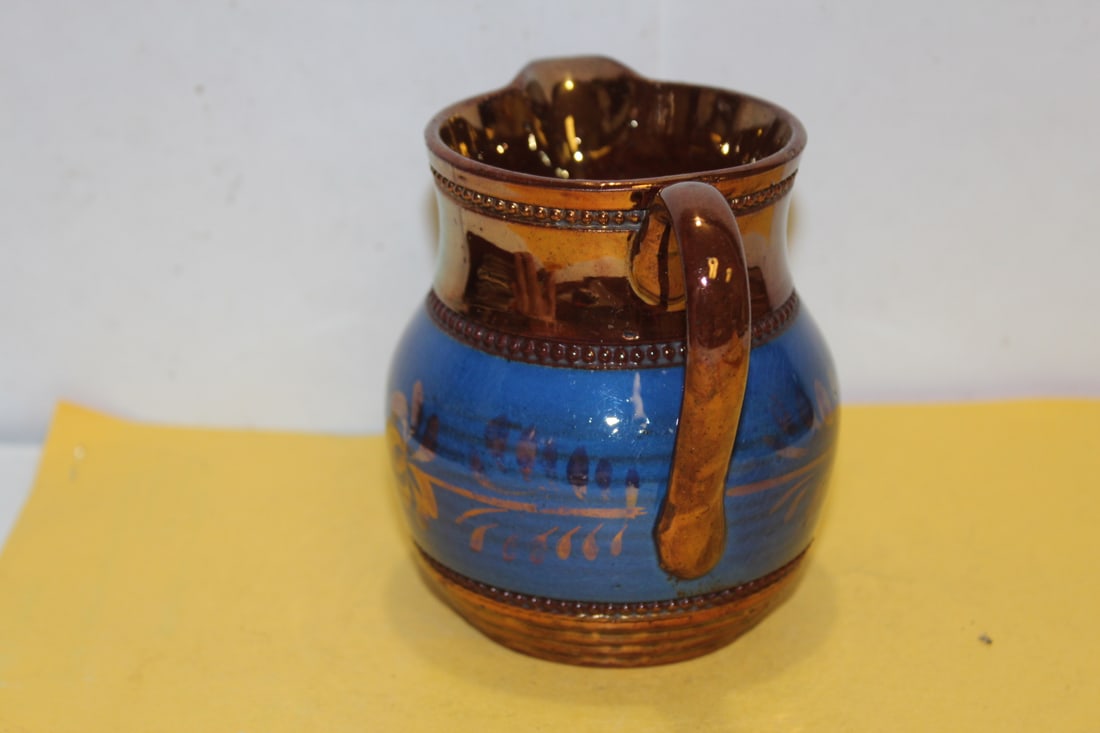 A Ceramic Lusterware Pitcher - 2