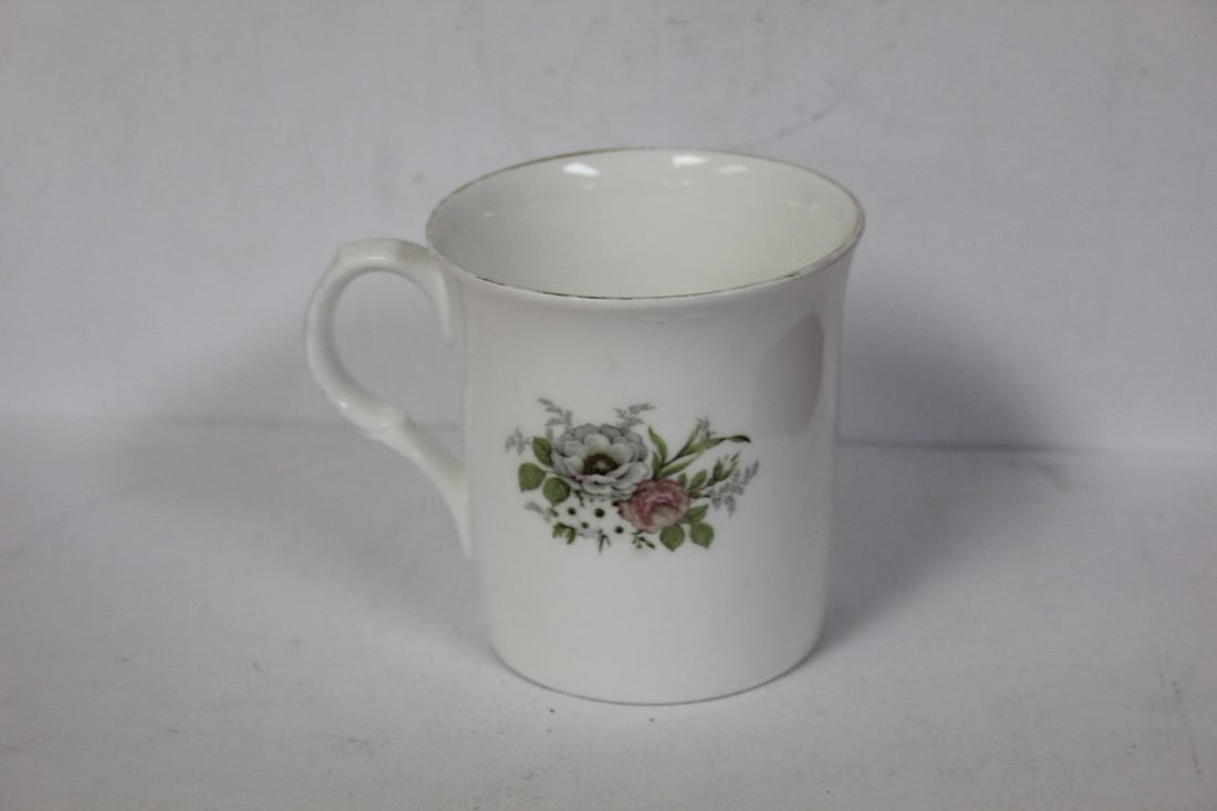 A Crown Trent Bone China Mug: 3 1/2" tall