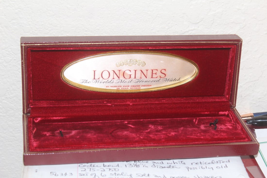 Empty Longines Watch Case - 2