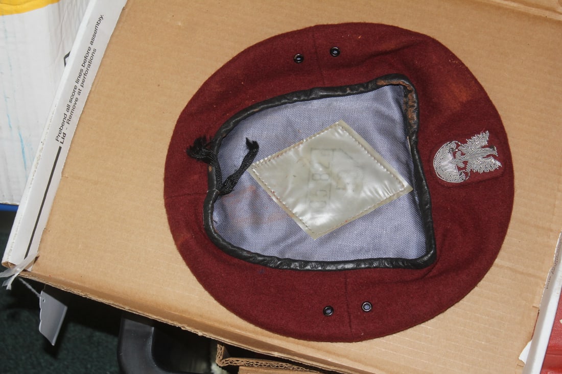 A Military Beret: as shown