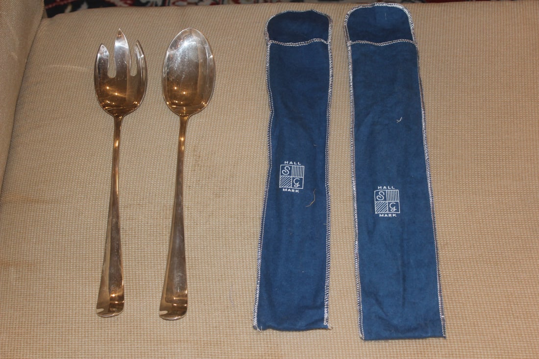 Large Silverplate Serving Utensils (1 of 5)