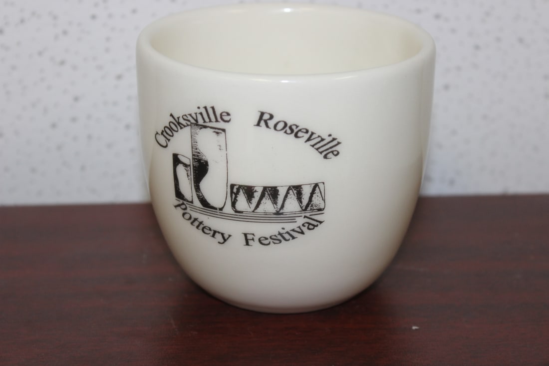 A Signed J.Creek Pottery Bowl: 4 1/8" in diameter