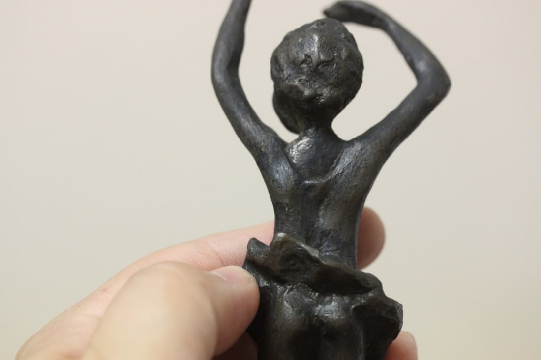 A Bronze Dancer - Signed - 9