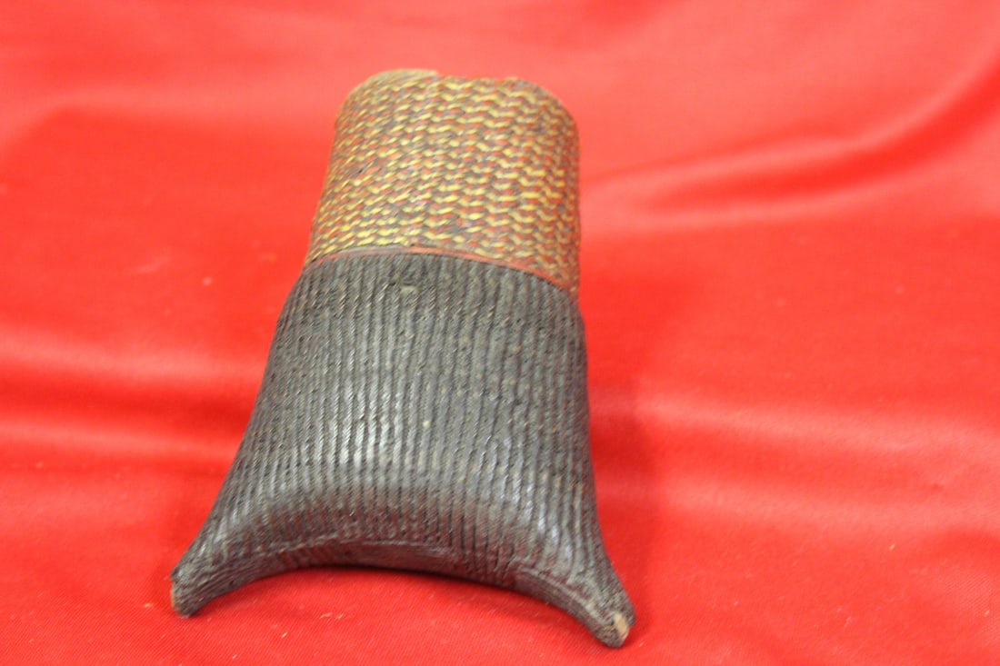 A Bamboo Holder: possibly indian - 4 1/2" long