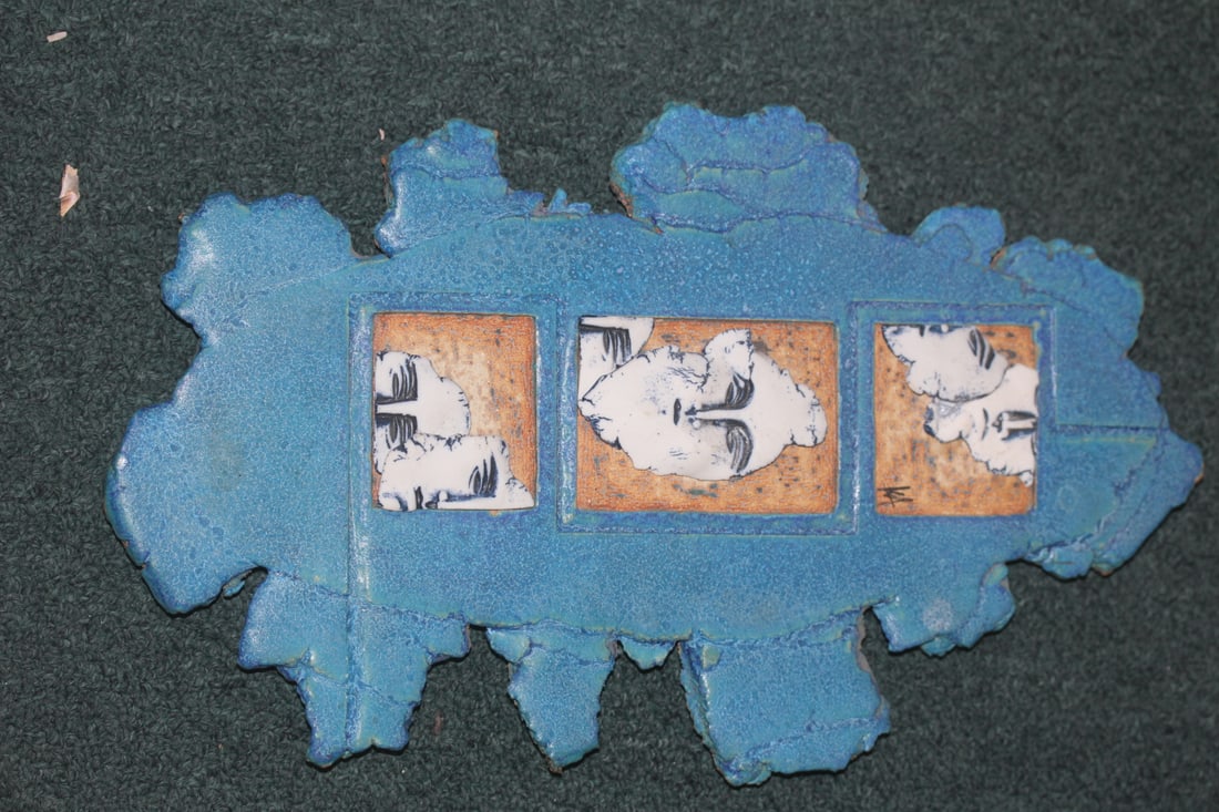 Signed 3D Wallhanger: 19 3/4" long