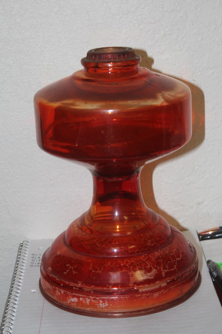 Vintage Hurricane Lamp (1 of 5)