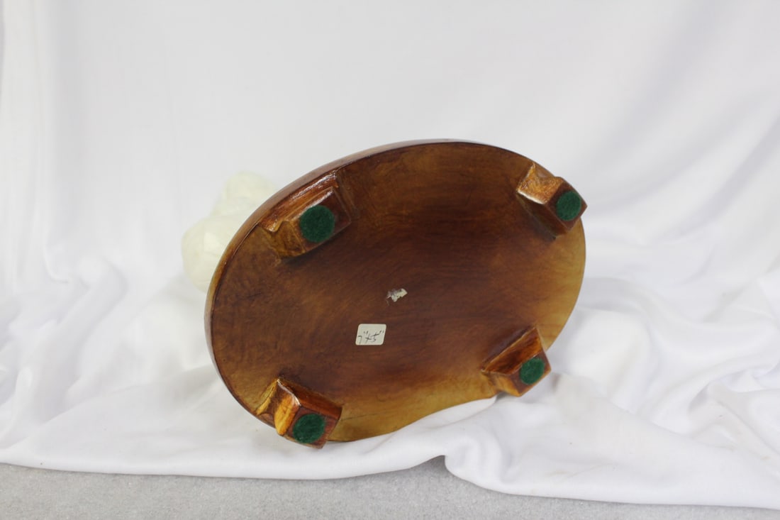 A Chinese Solid Marble Statue - 9