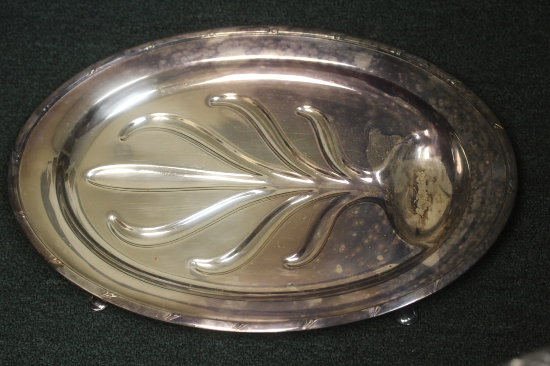 Silverplated Serving Tray (1 of 3)