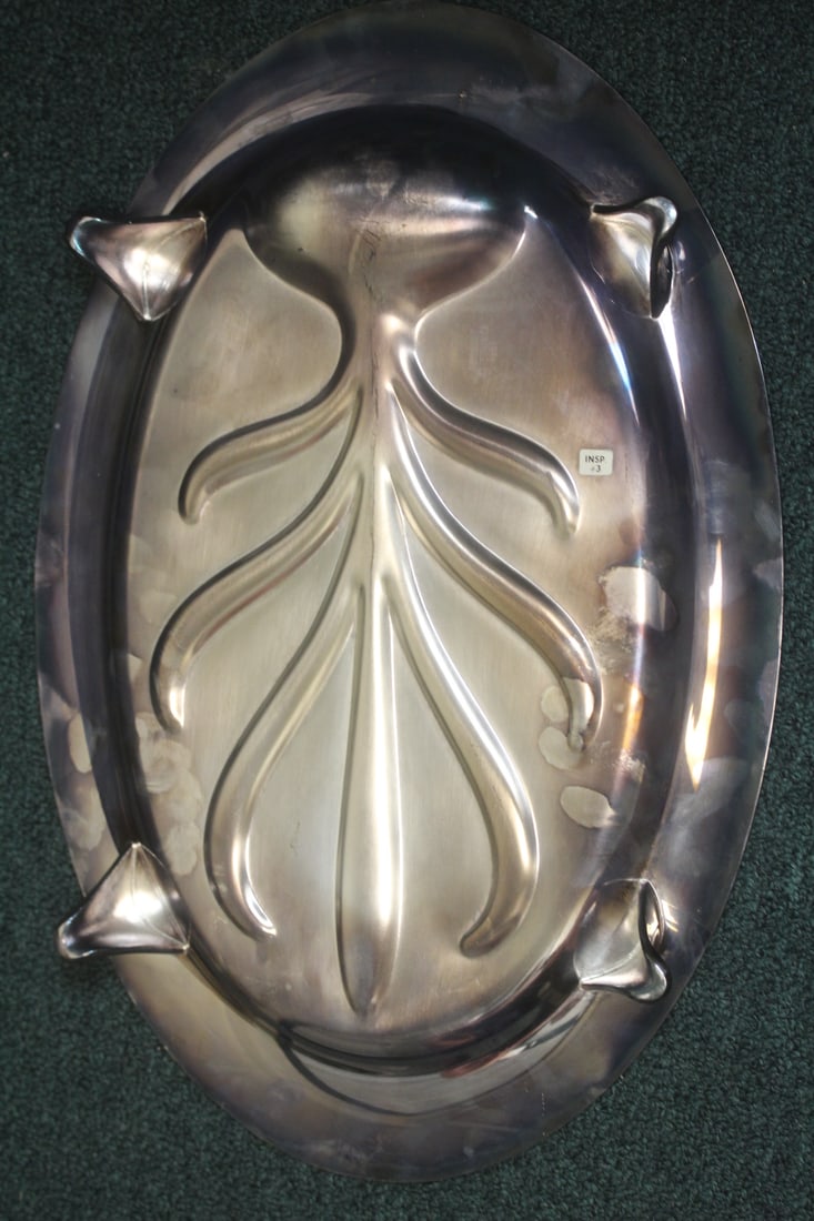 Silverplated Serving Tray - 2
